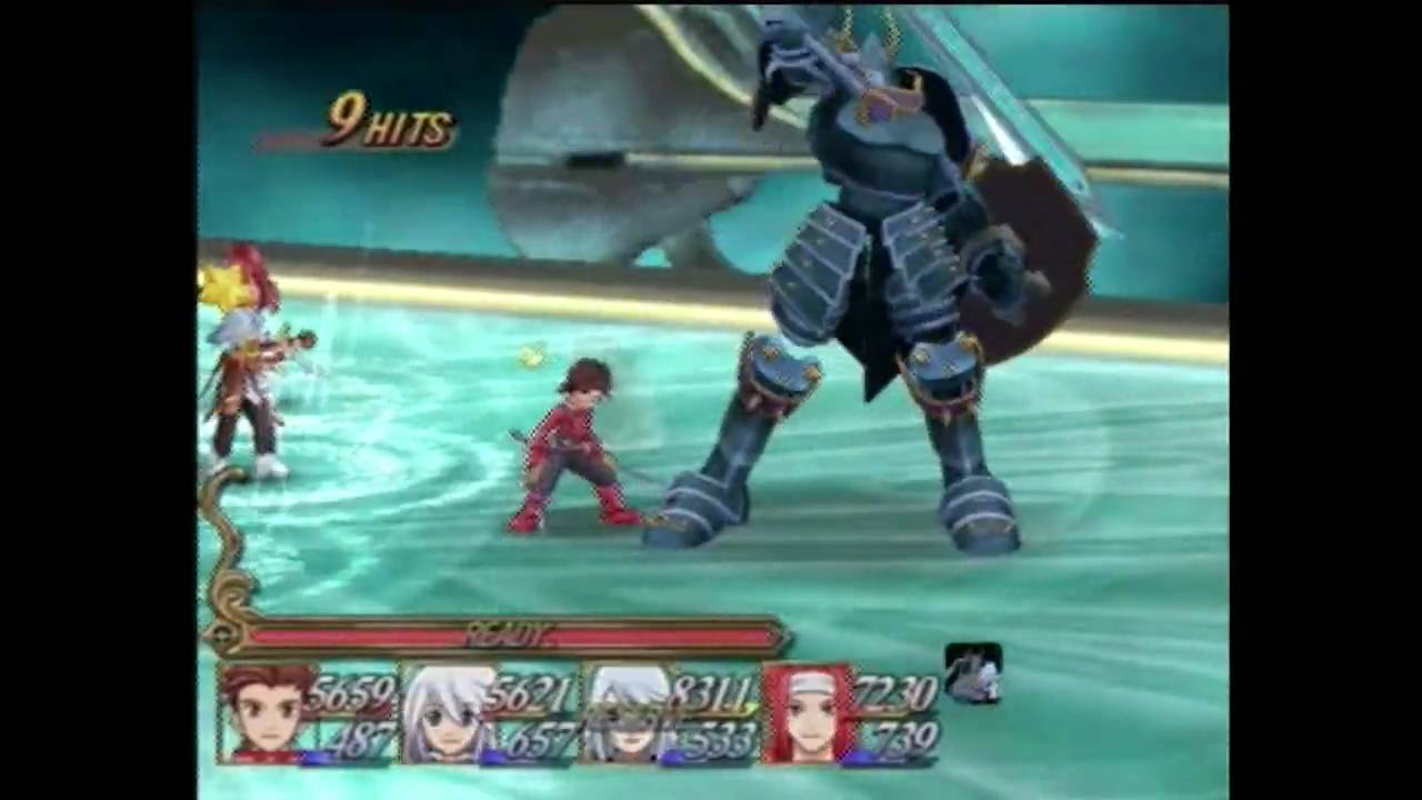 Tales of Symphonia PS2 - EX Boss 11: Living Armor (Mania Mode/N.I.N.D.)