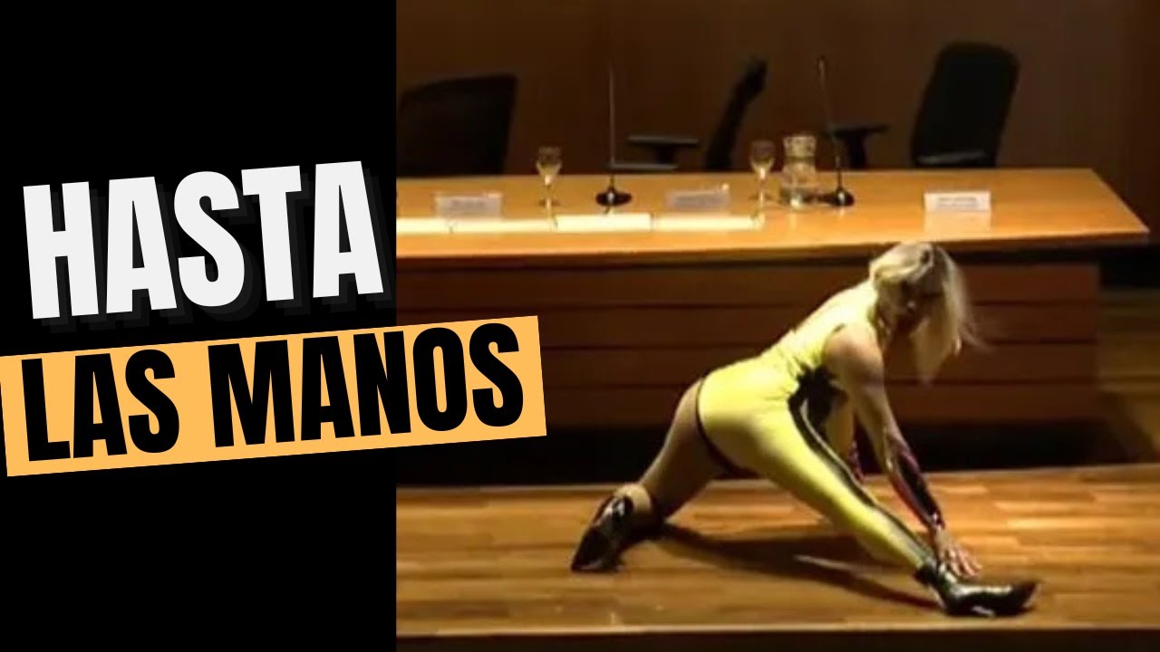 Performance artistica drag queen en torre ejecutiva - HASTA LAS MANOS