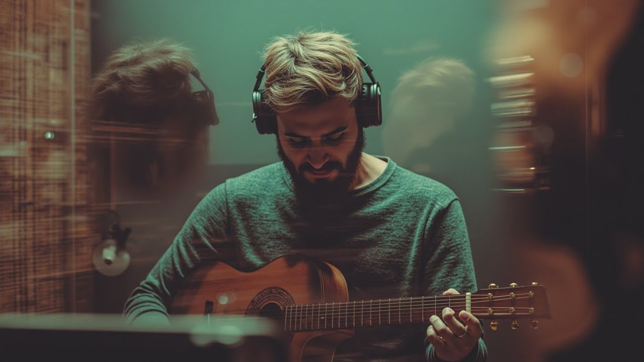 Authentic Classic Blues Guitar & Vocal Performance in Studio | Deeply Emotional Music