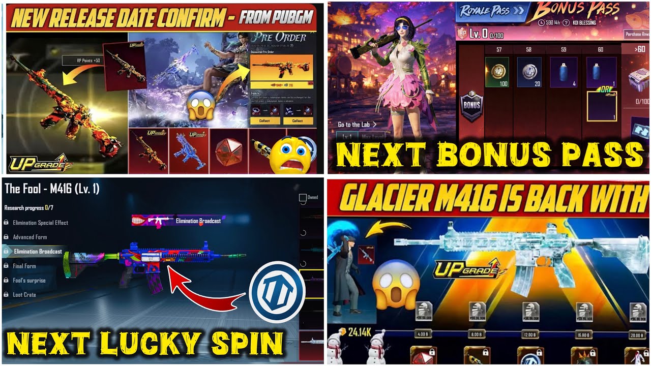 M4 Fool is Back || New Ultimate Set 😍 Next Classic Crate || Next Lucky Spin || M416 Glacier 