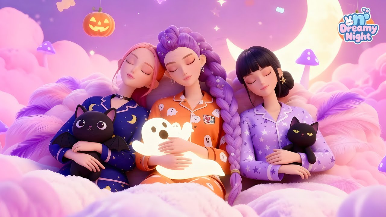 Мгновенное расслабление и сон с Руми, Мирой и Зои 💤 Успокаивающие звуки для сна | Успокойте свой ра