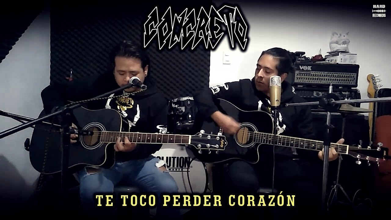 Concreto - Te toco perder corazón (En vivo desde el Estudio)