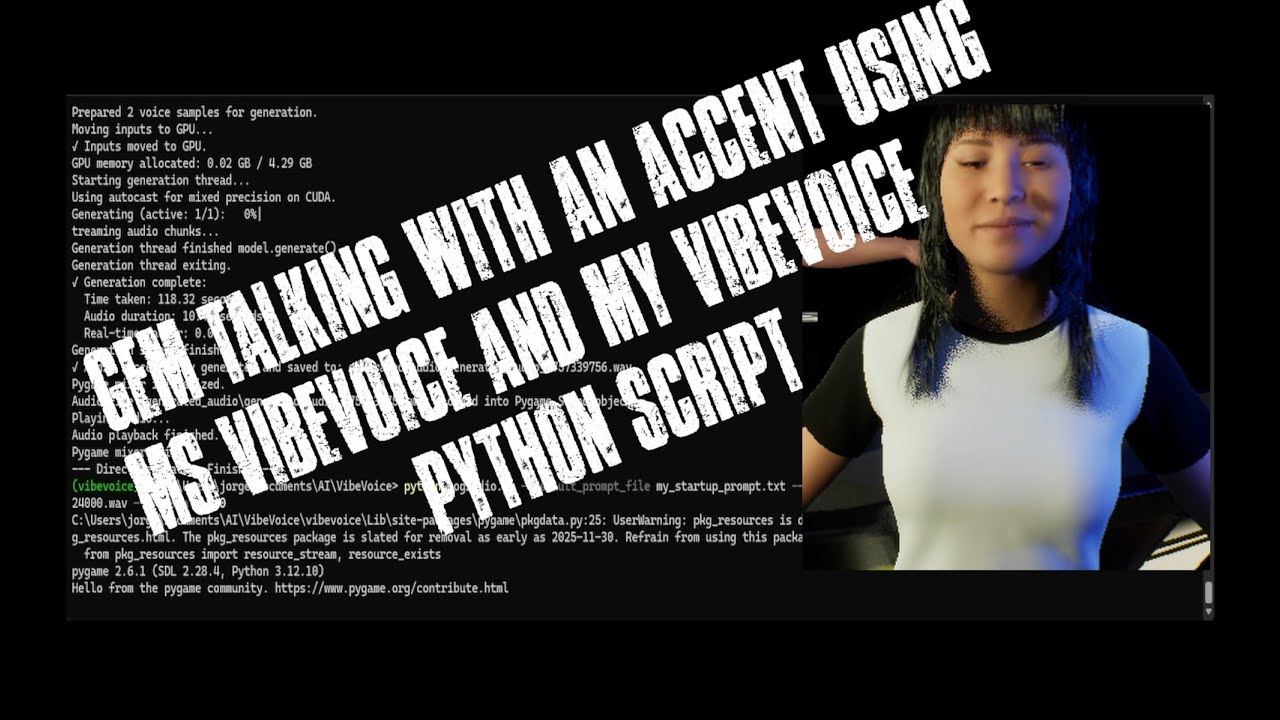 Gem  With a Thai Accent Using Microsoft Vibevoice - Test 1
