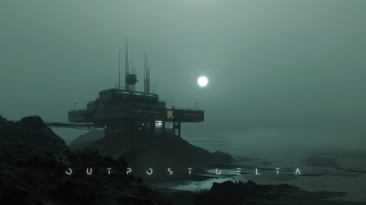 Outpost Delta: Dark Ambient Space Music | Sci-Fi Background Music for Focus and Productivity