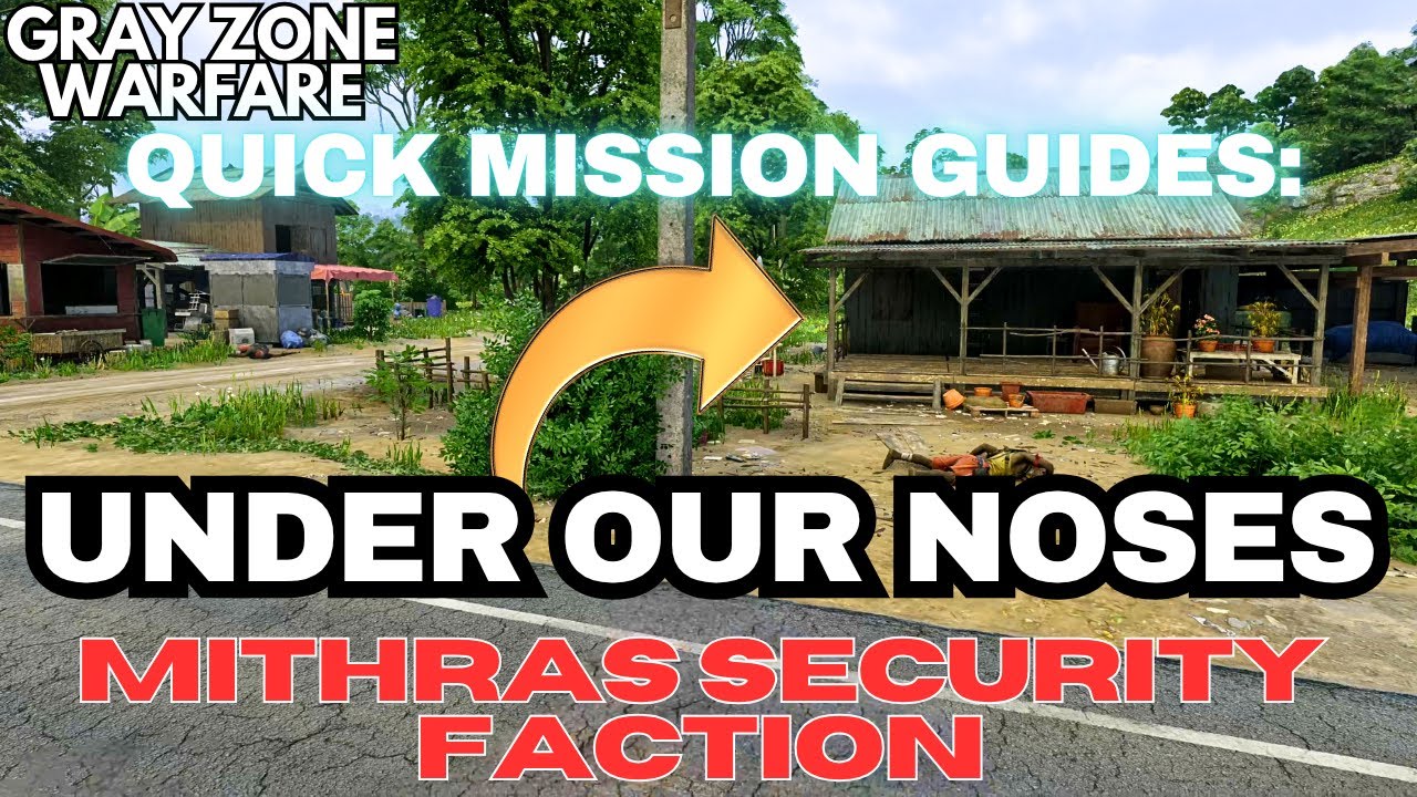 Under Our Noses 0.30 Quick Guide MITHRAS SECURITY Gray Zone Warfare #grayzonewarfare #gzw