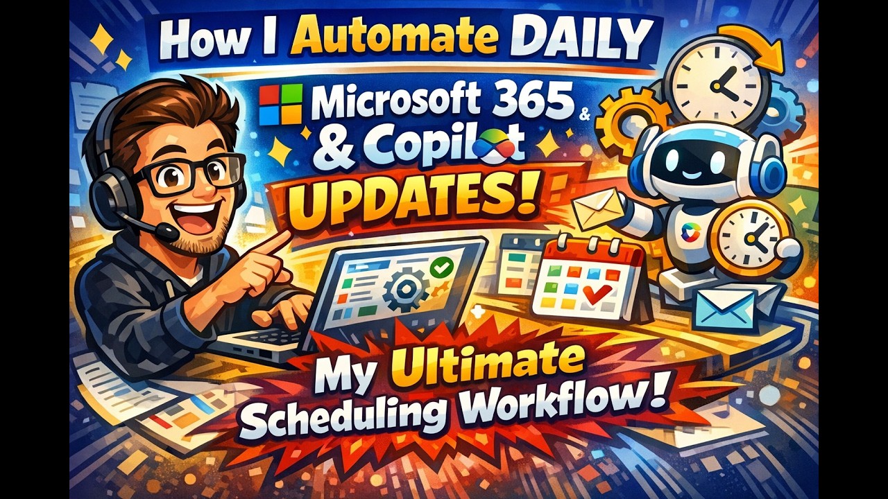Как я автоматизирую ежедневные обновления Microsoft 365 и Copilot: мой идеальный рабочий процесс ...