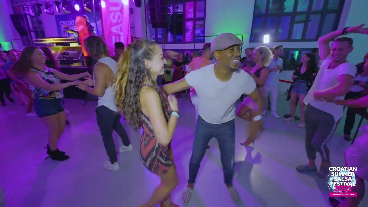 Jose Diaz & @Laura Valentini | social dancing @ Croatian Summer Salsa Festival