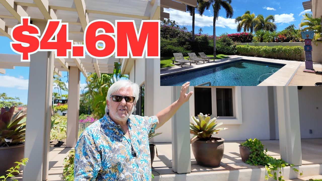 Inside Maui&rsquo;s Timeless $4.6M Architectural Masterpiece | Wailea Luxury Home Tour | 4281 Wailina Pl