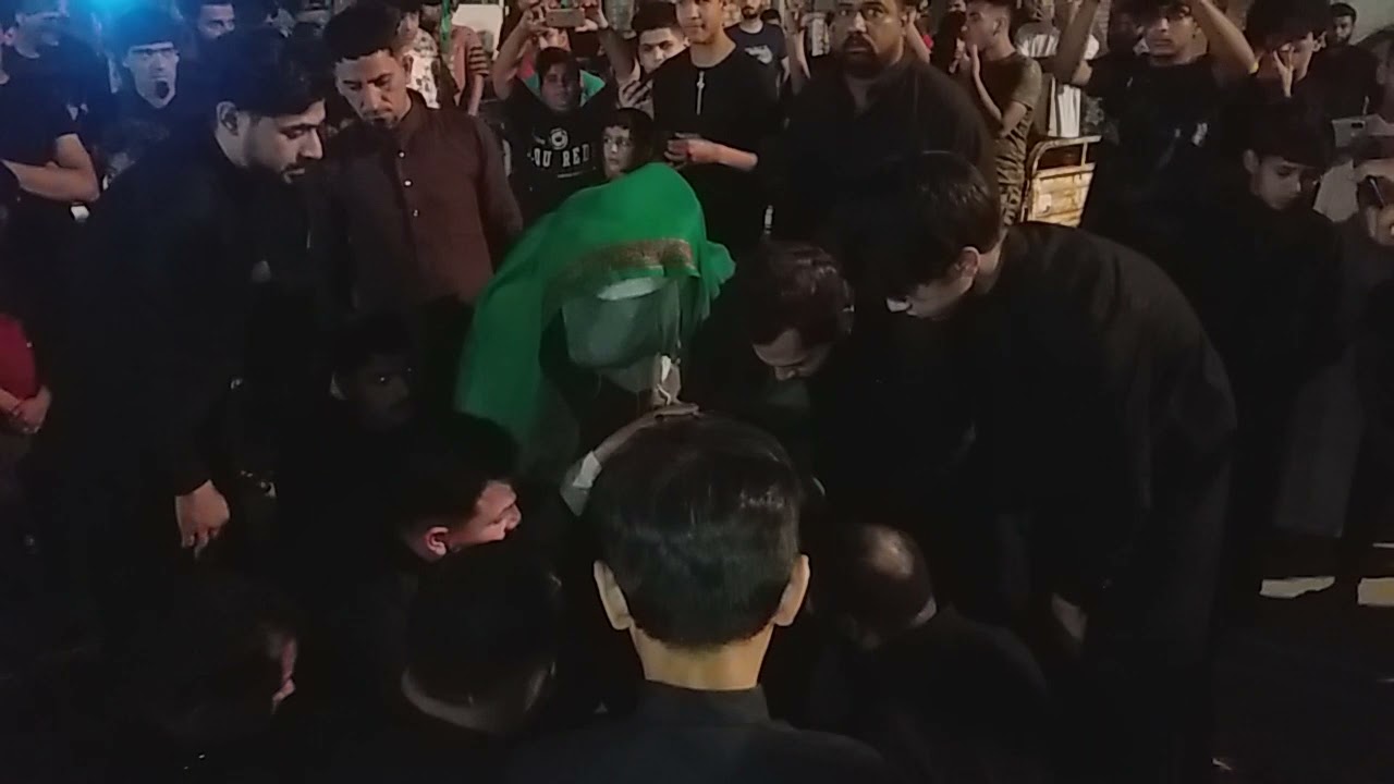 تمثيل استشهاد الإمام علي أبن أبي طالب (عليه السلام)تمثيل أهالي ذي قار قضاء النصر) موكب أنصار الحسين