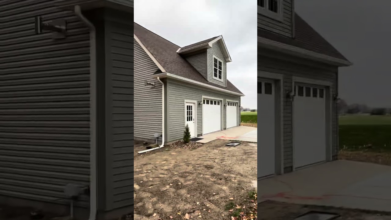 Unapproved Flashing Replacement: Brown to Black Mismatch on Custom Outbuilding