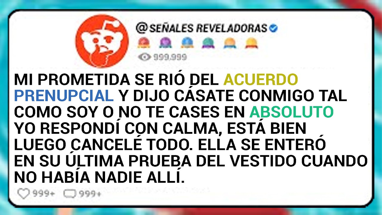 Mi Prometida Se Rió Del Acuerdo Prenupcial Y Dijo Cásate Conmigo Tal Como Soy O No Te Cases En...