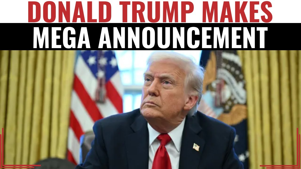 Donald Trump Speech LIVE: 'Unbelievable Announcement!', Trump Shocks Nation From White House