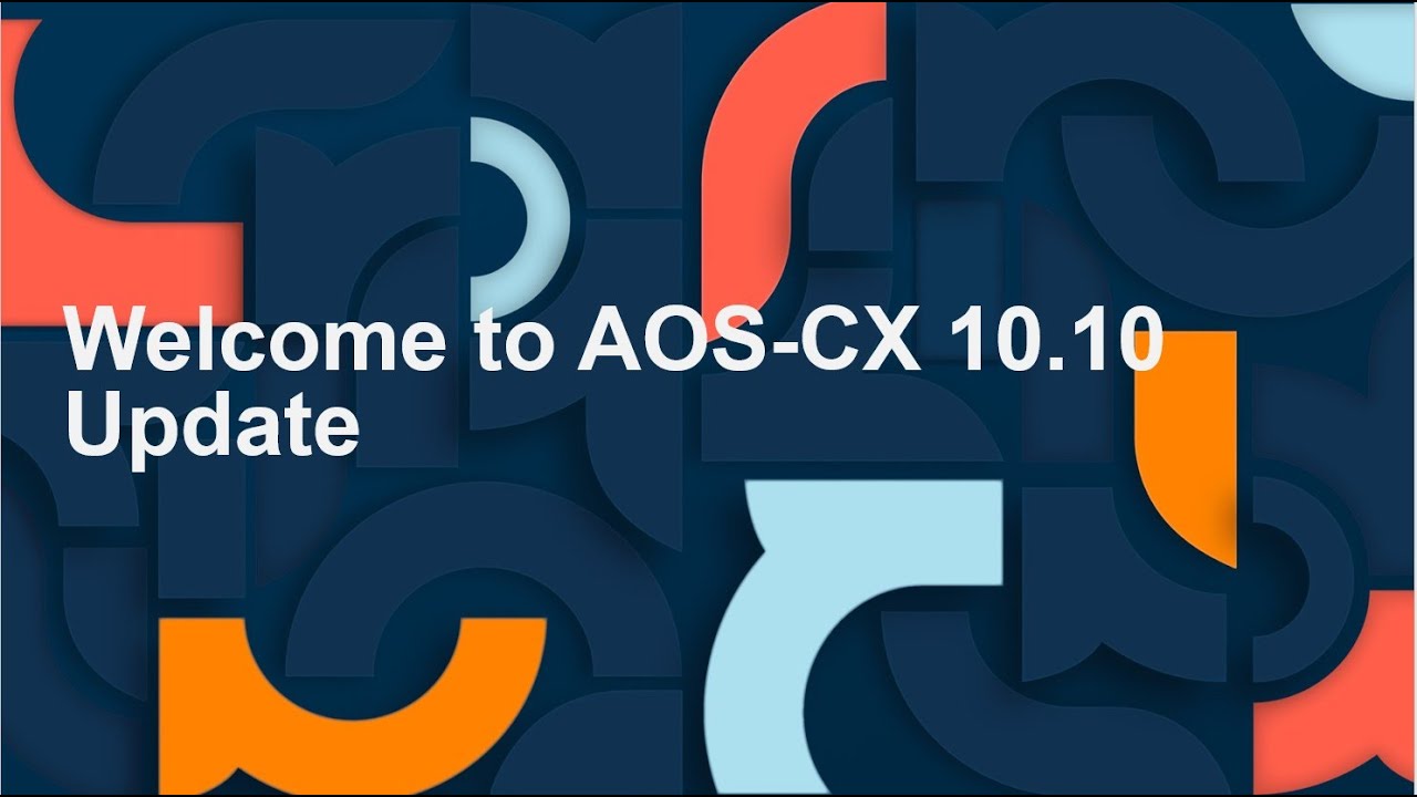 HPE Aruba Networks AOS-CX 10.10 - 802.1ad tunneling (aka Q-in-Q)