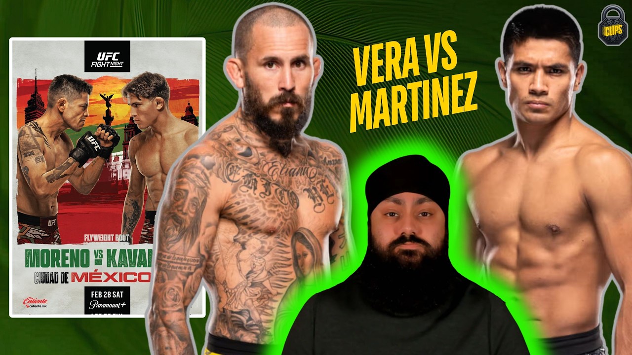 UFC Mexico: Vera vs Martinez Breakdown, Prediction, & Pick