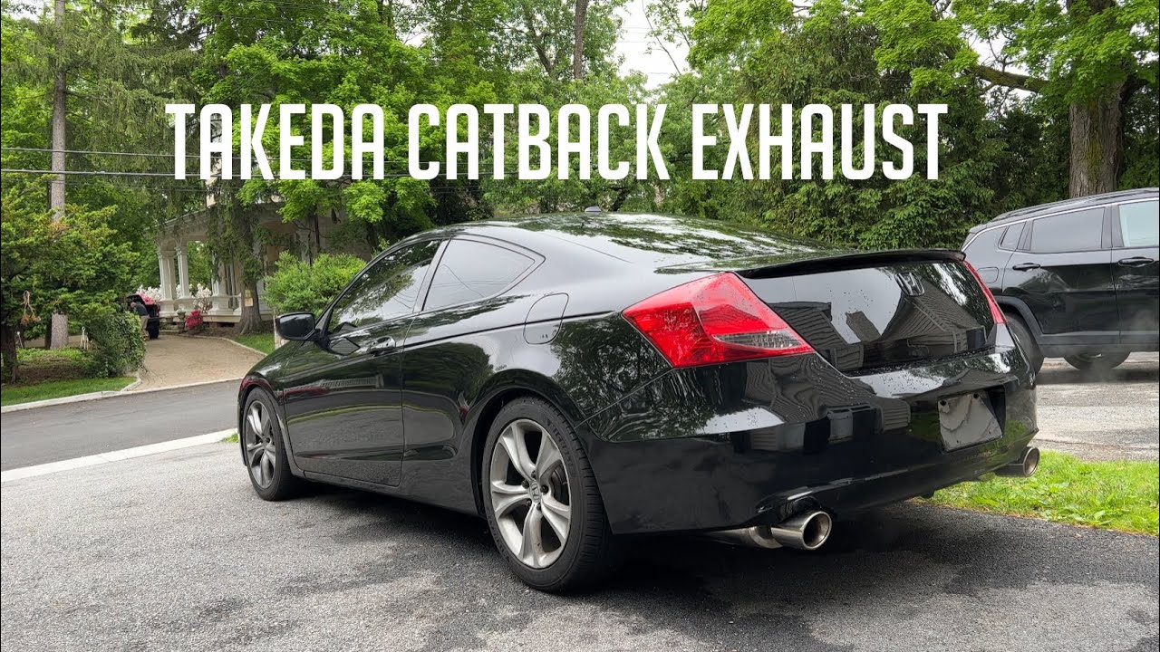 2011 honda accord v6 takeda catback exhaust