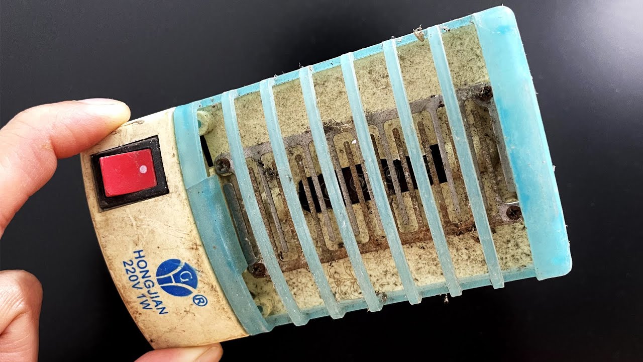 This Mosquito Lamp Was Completely Dead — Watch the Full Restoration! 🔥