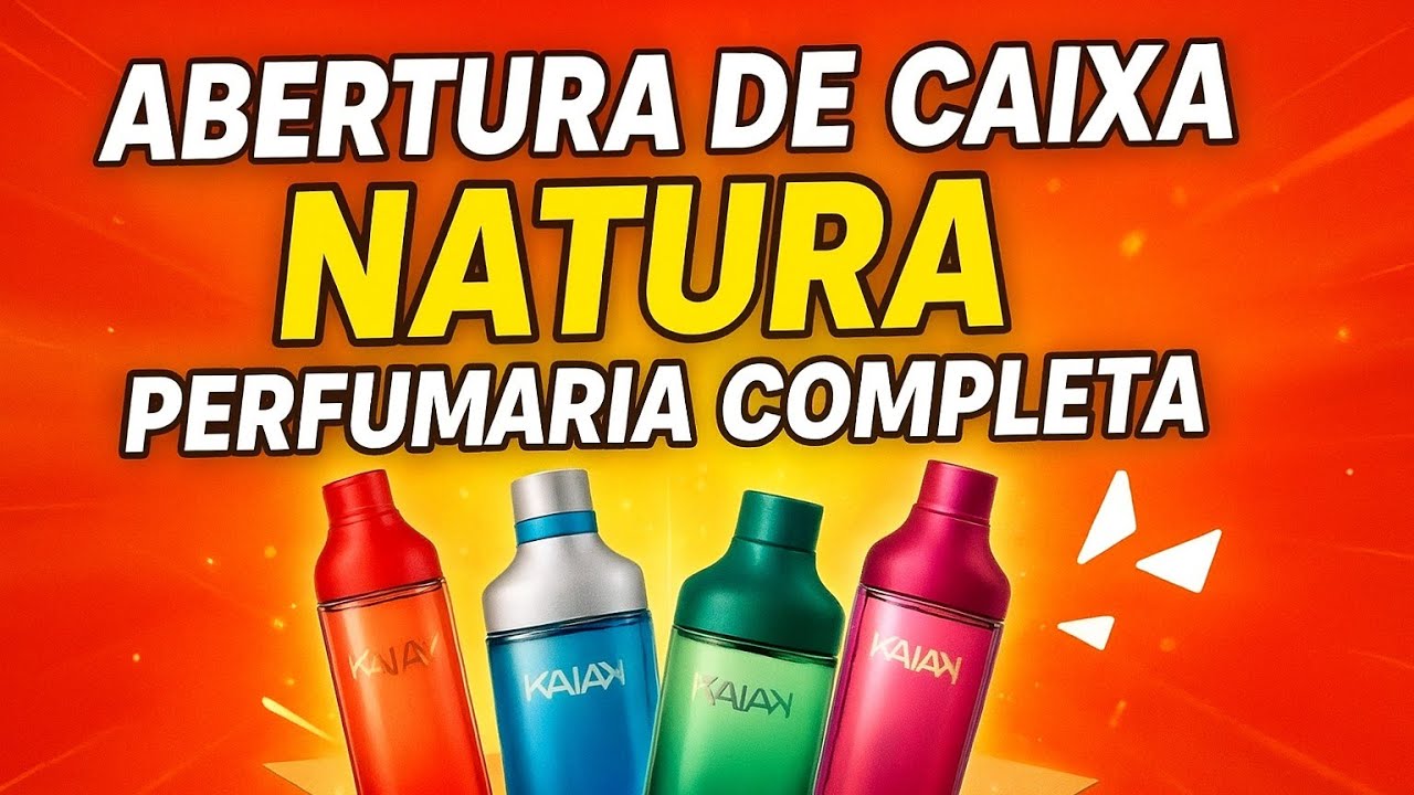 Abertura da Caixa Consultoria Natura Avon ciclo 3 ✅ #natura 