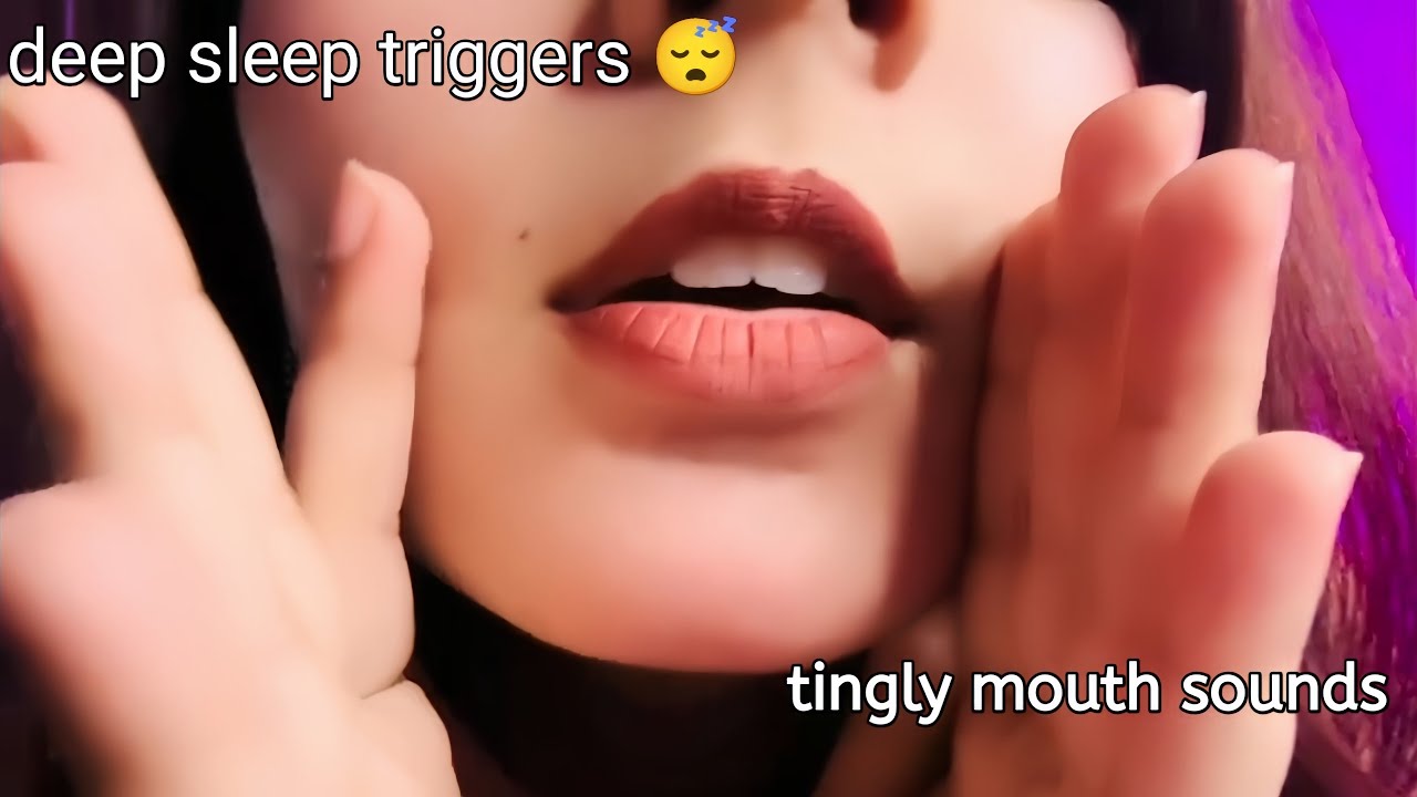 🌀Deep Sleep ASMR (Spit painting, mouth sounds, reiki plucking🧿,  💇‍♀️Haircut) 