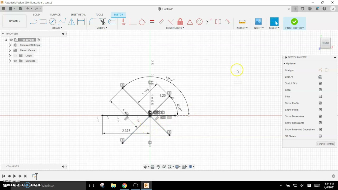 Creating a cam in fusion 360 using polar coordinate method