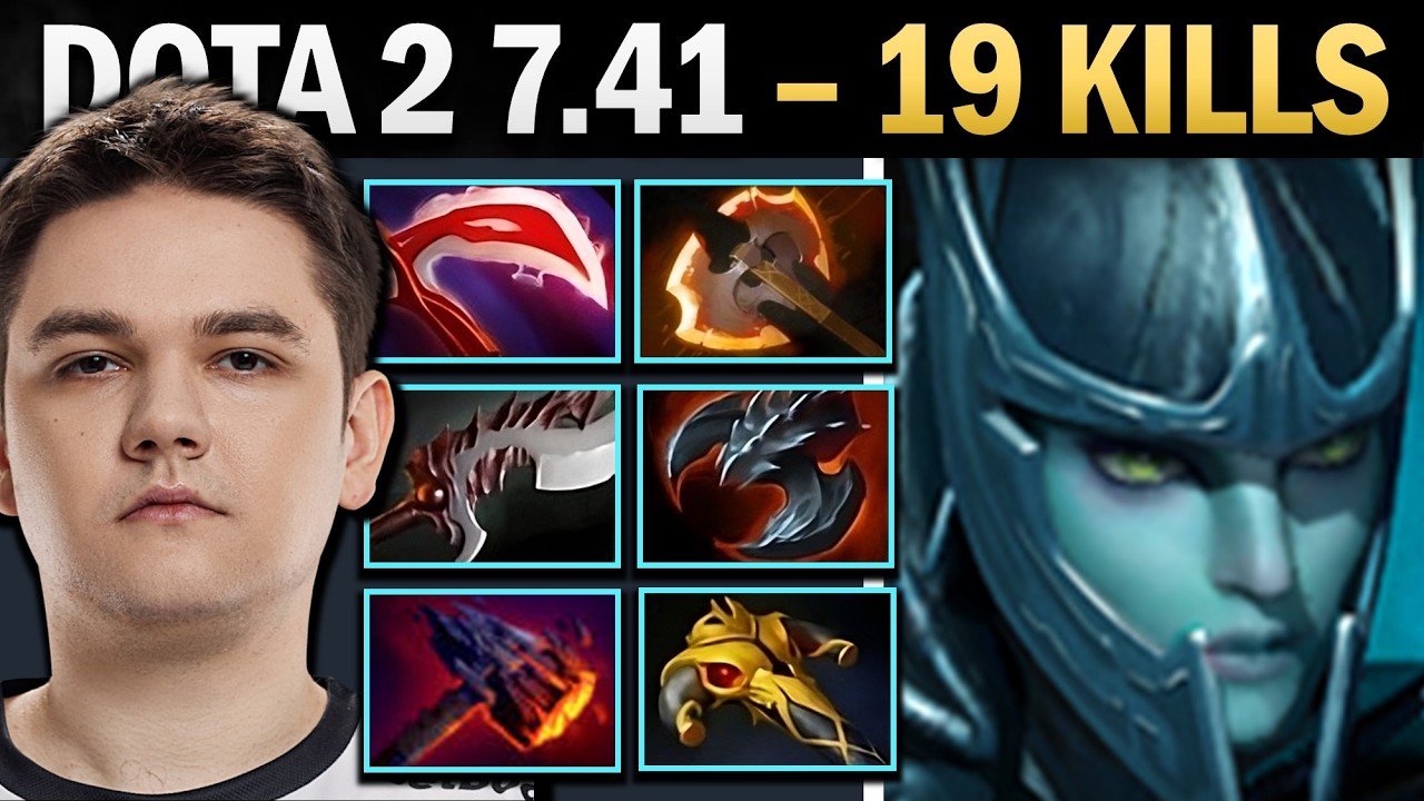 Phantom Assassin Dota 2 7.41 with Desolator and Abyssal - Dota 2 Gameplay