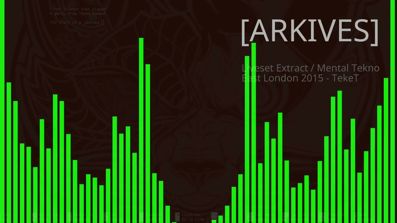 [ARKIVES] Liveset extract - East London 2015 - TekeT (MENTAL TEKNO)