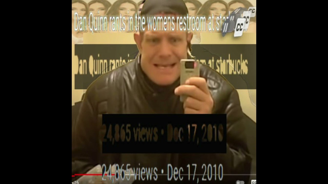 Dead Digitizer - Dan Quinn rants in the womens restroom at starbucks