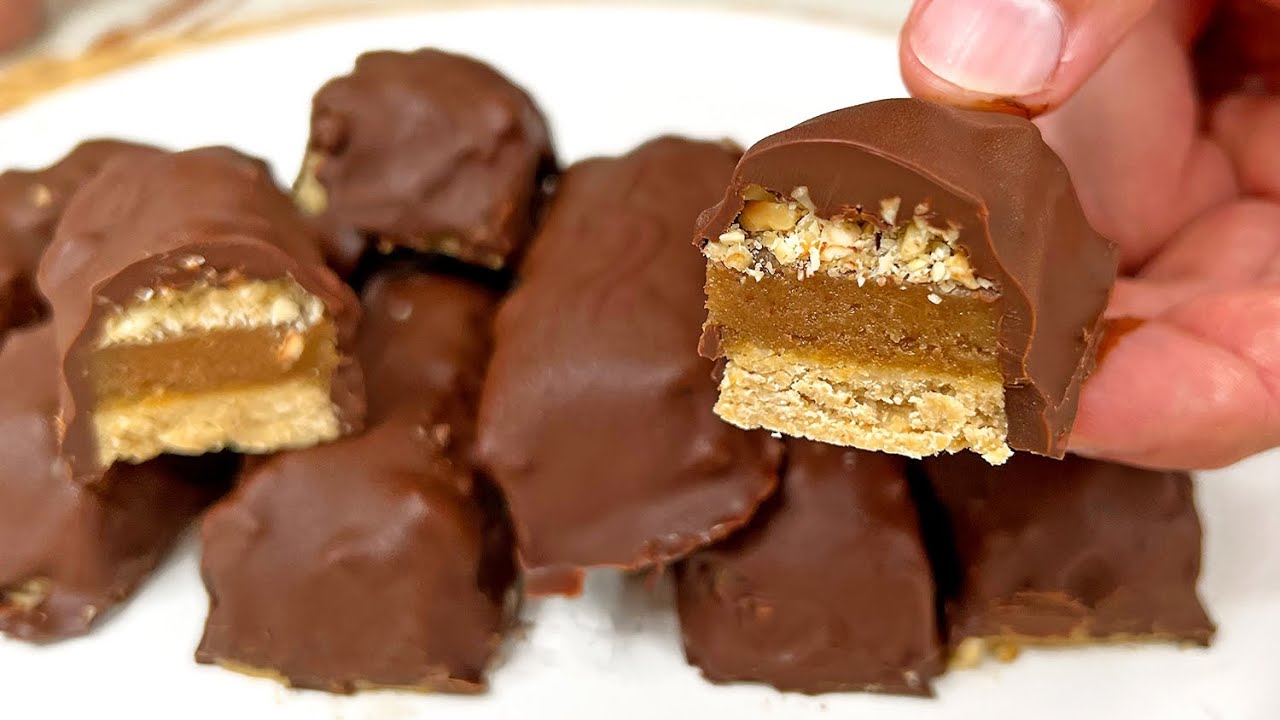 Вкуснее всех конфет. Без сахара. Энергетический батончик с орехами
