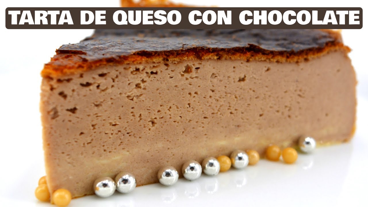 Si pensabas que ya lo habías probado todo, mira esta TARTA DE QUESO Y CHOCOLATE