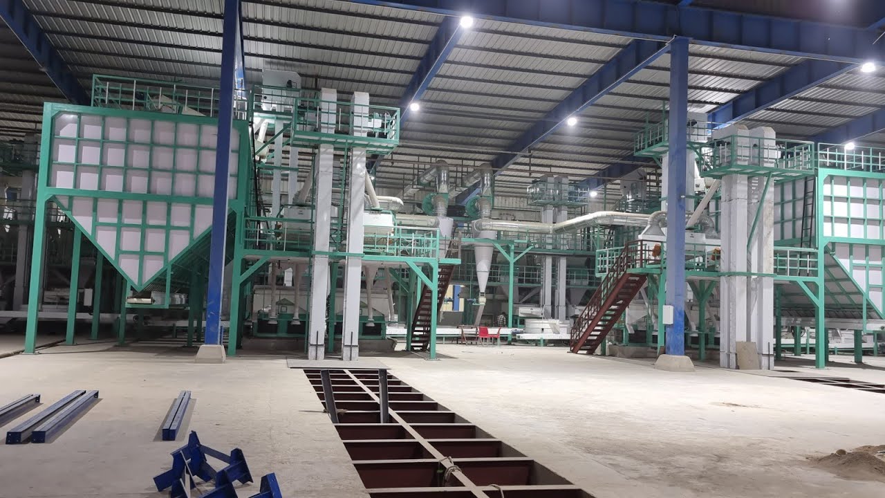 India Largest  ground nut and  Peanut processing plant 480 Mt per day  made by perfect technology