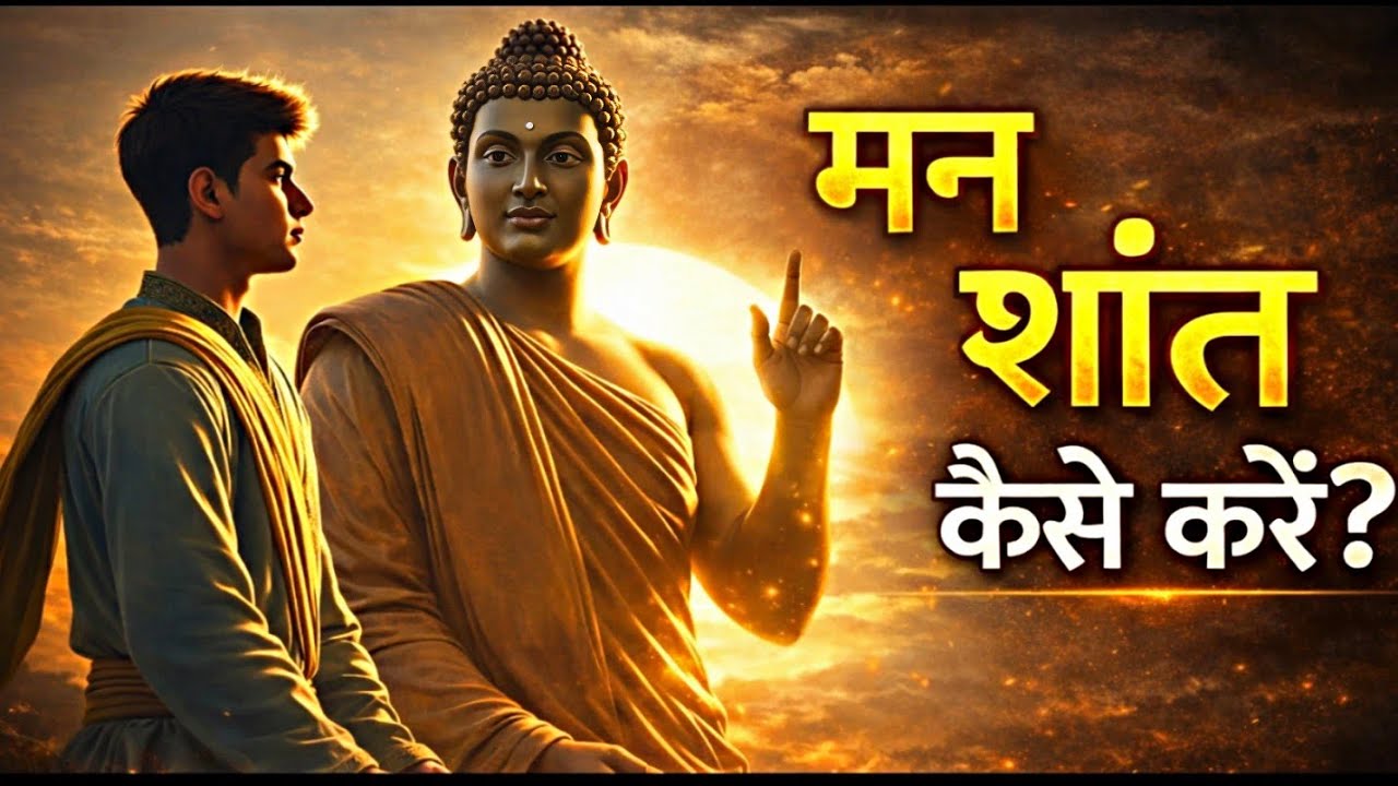 मन शांत कैसे करें? | Buddha Wisdom to Control Your Mind | Gautam Buddha Story