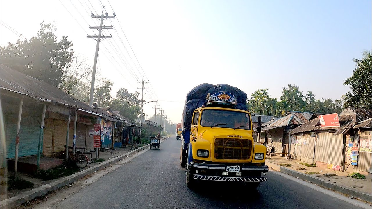 4K Noakhali Road View, Noakhali, Bangladesh 2022
