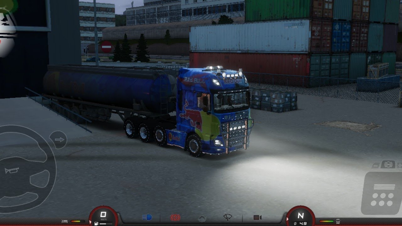 live streaming Truckers of Europe 3 game play video.