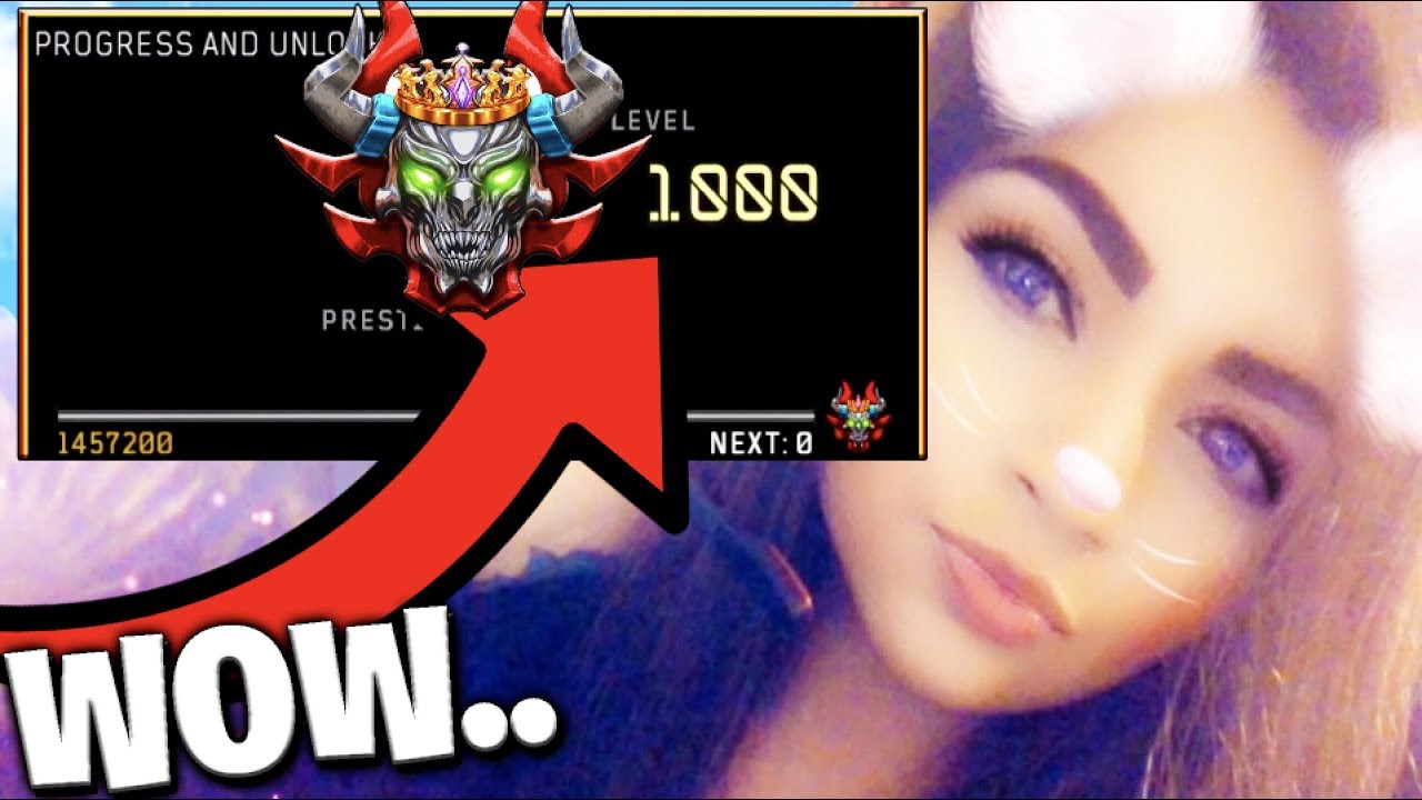SHE’S LEVEL 1000.. WE 1v1’d 😳