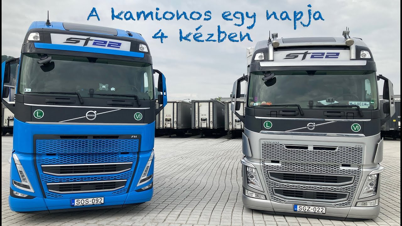 A kamionos 1 napja  - Úton Angliába 4 kézben