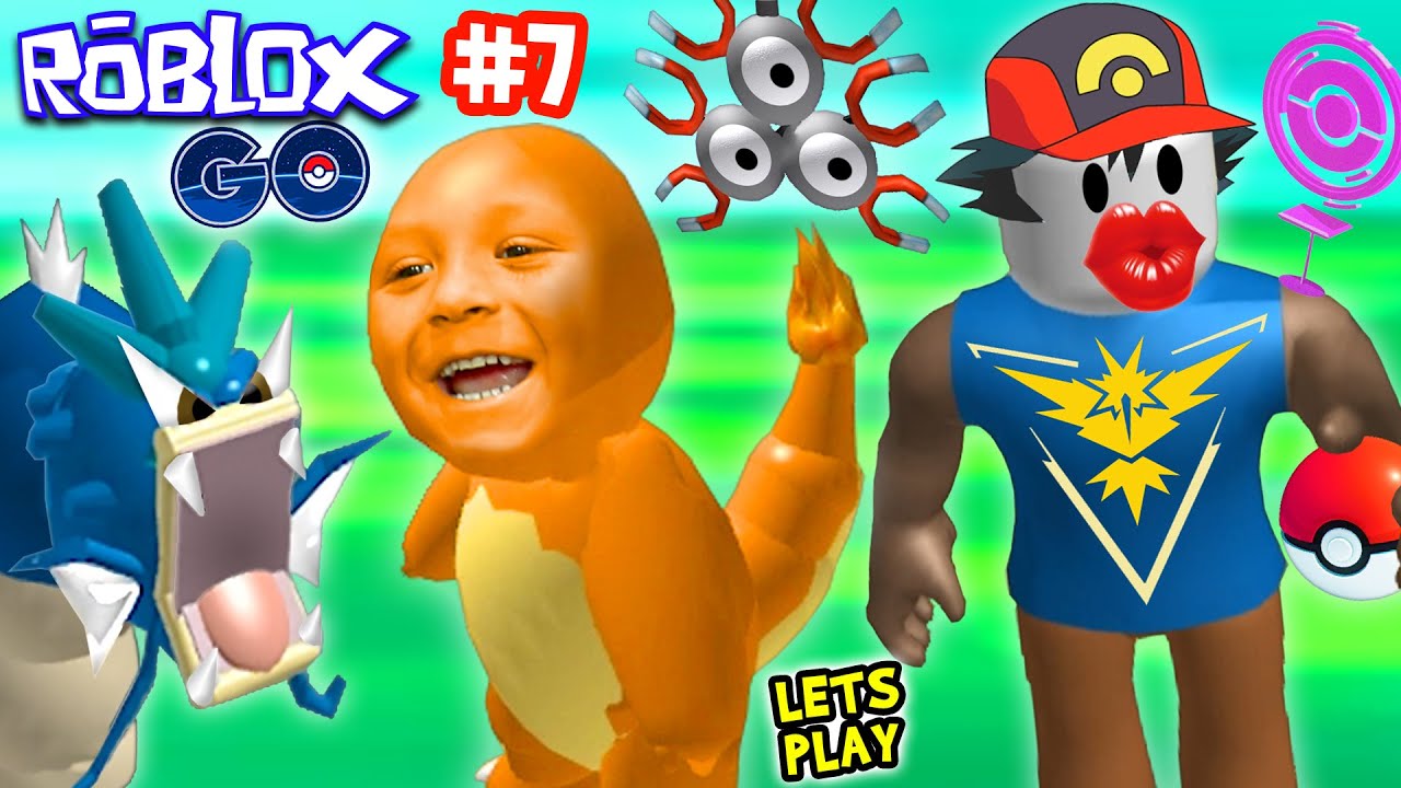 Roblox ярость # 7: покемон идти целуется !! дикие gyarados !!! ж / погоней & Дадди