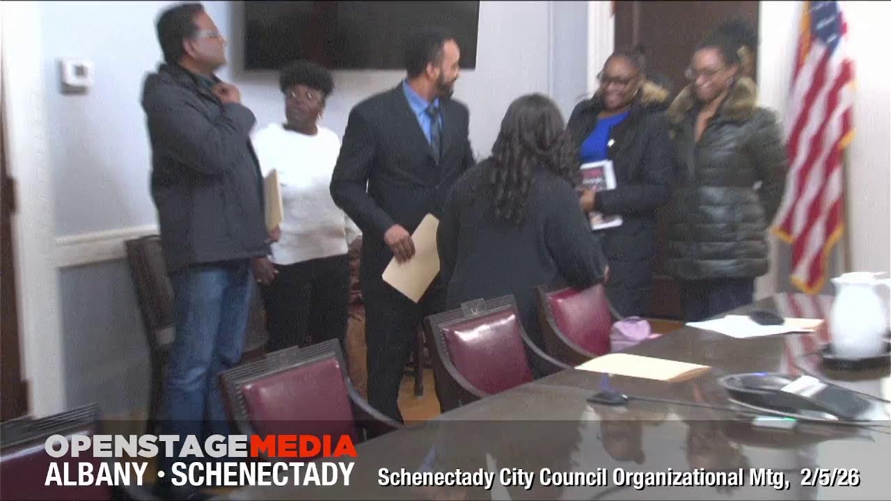 Schenectady City Council Organizational Meeting, February 5, 2026