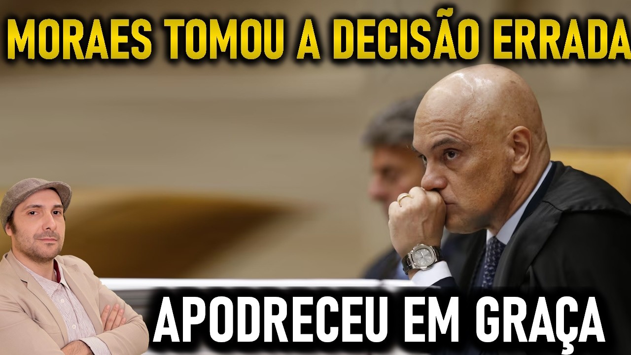 Moraes se desespera com dados vazados, toma decisão errada e termina de se afundar