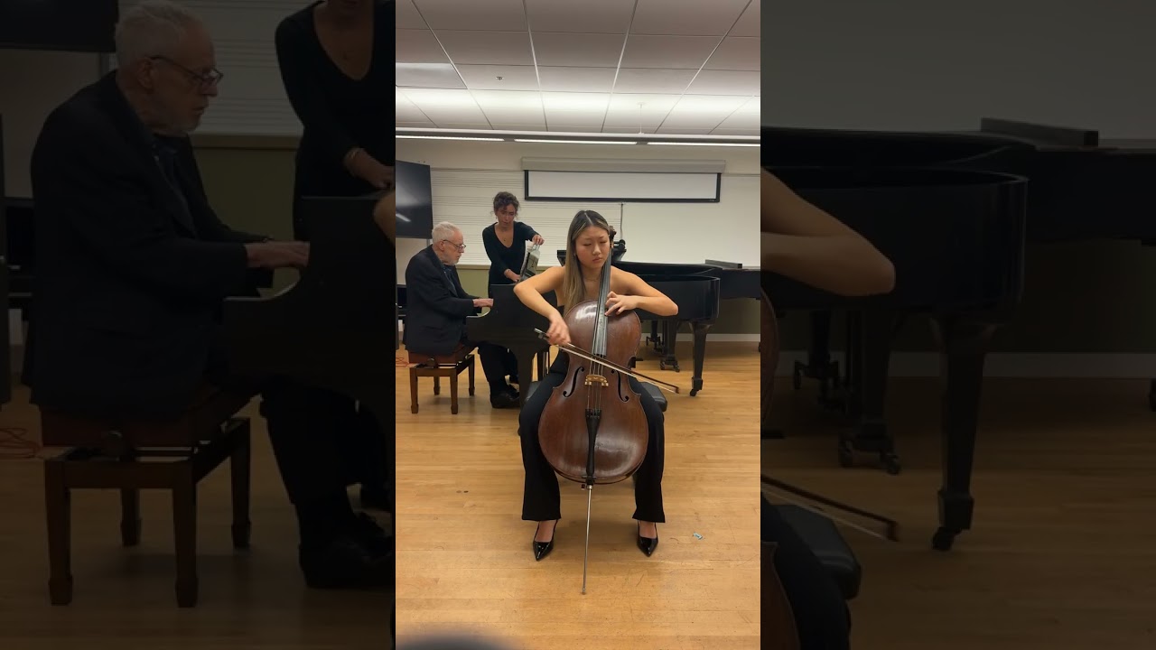 Sophie Deng- Prokofiev Sinfonia Concertante, II. Allegro Giusto