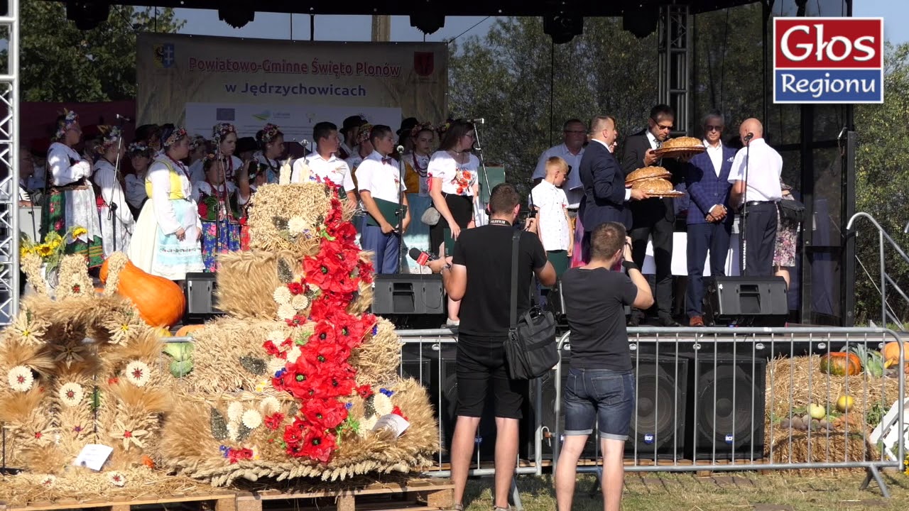 Część oficjalna dożynek   Jędrzychowice 2019