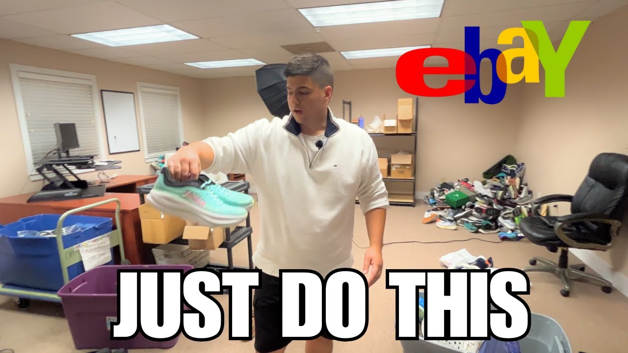 How I Make $100,000+ a year Reselling Sneakers on eBay… ULTIMATE GUIDE