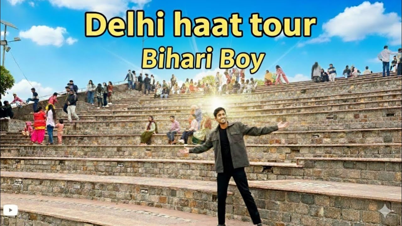 Delhi haat | vivek | ghumakkar bihari | 