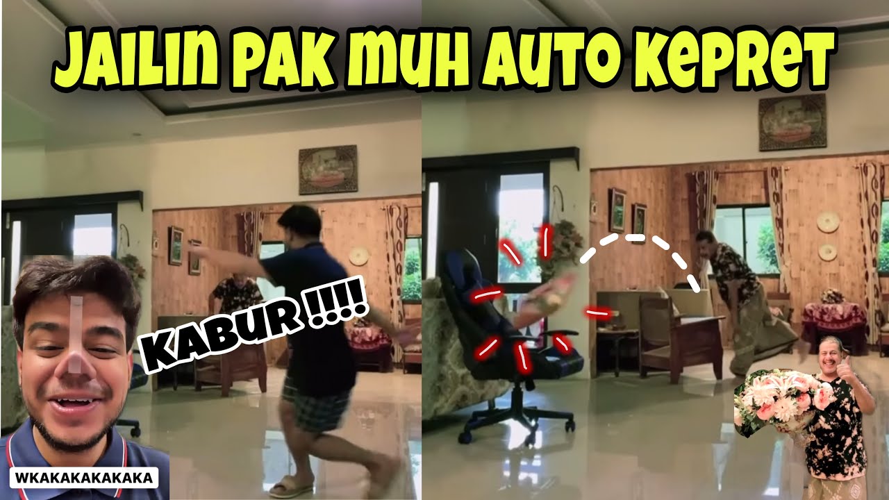 FADIL JOGET DI DEPAN PAK MUH AUTO LEMPAR BANTAL HAHAHA ‼️