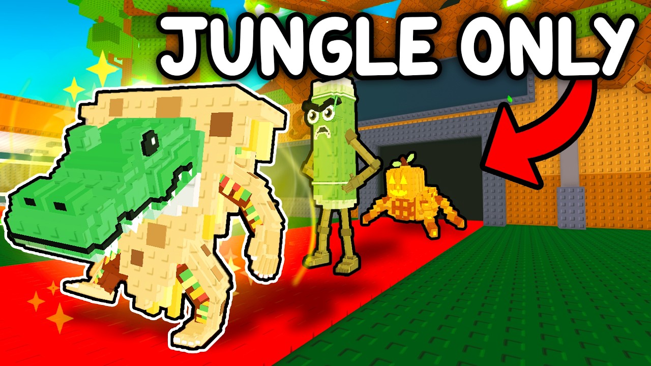 $0 to $1 Trillion Using JUNGLE ONLY Brainrots