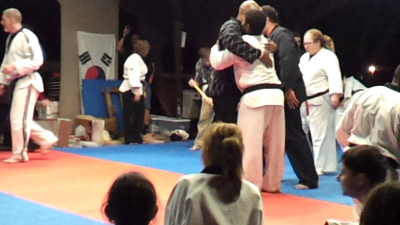 SI JOEY CURTIS 4th DAN TESTING