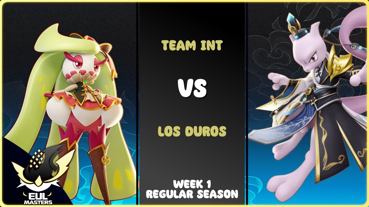 ✨ Team INT vs Los Duros ✨ EUL - Masters by Unity Clash ✨ Week 1 ✨ Pokemon UNITE ✨