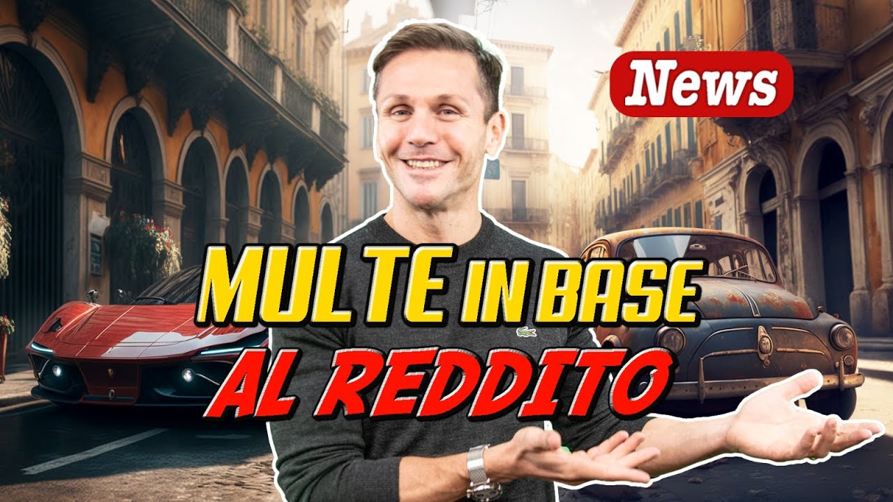 NUOVE MULTE stradali in base al REDDITO | Avv. Angelo Greco