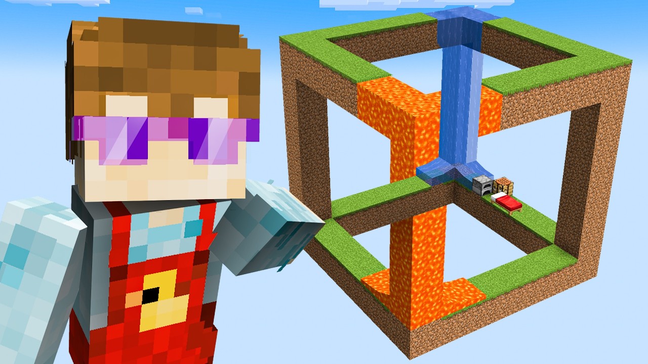 Testuję ILUZJĘ OPTYCZNE w MINECRAFT! (Level 1 do Level 100)