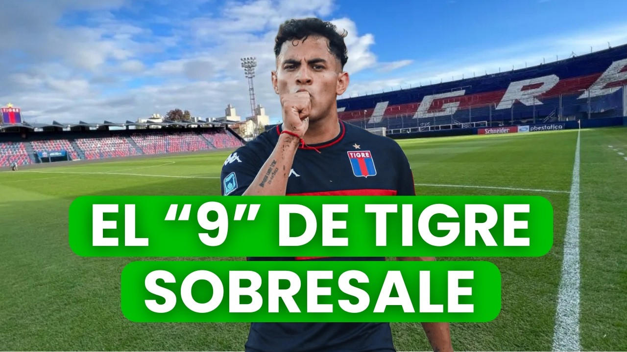 DAVID ROMERO SOBRESALE CON TIGRE EN LAS PRIMERAS FECHAS ¡4 GOLES EN 5 PARTIDOS!