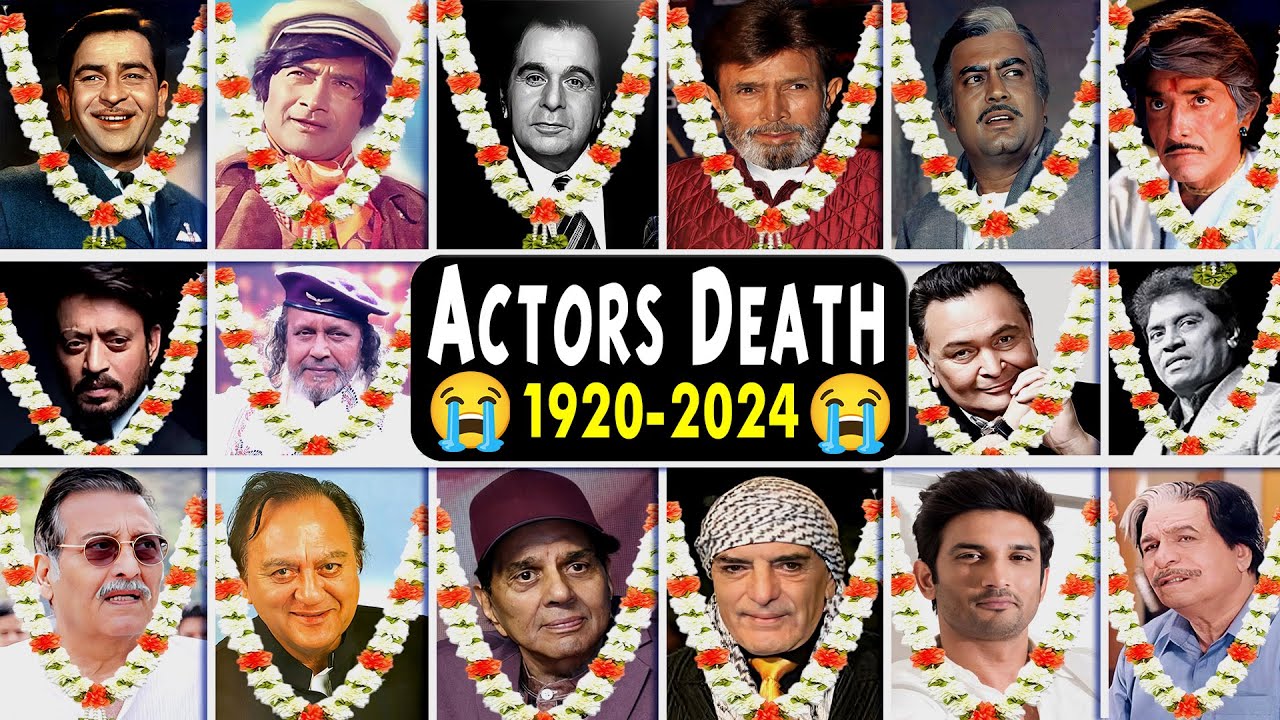 ALL Bollywood Actors & Actress Died 1960-2024 | popular Indian Celebrities Death 1960-2024 Till Now.