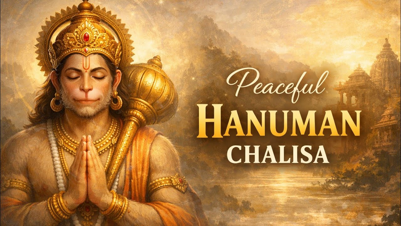 श्री हनुमान चालीसा | Hanuman Chalisa Peaceful Path for Mind Peace & Shanti | hanuman chalisa 